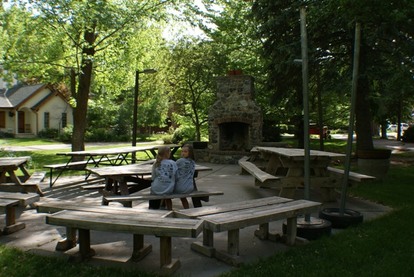 Springdell Park Fireplace and Picnic Area